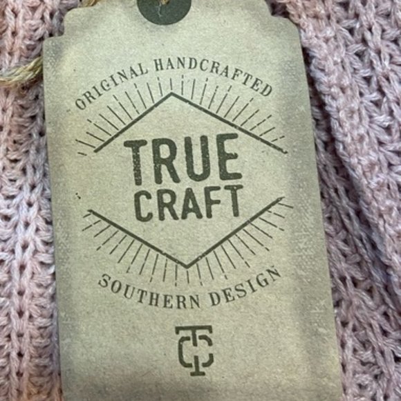 True Craft  Blush Pink Sexy Women Plus XL1 Sweater NWT - Picture 10 of 13